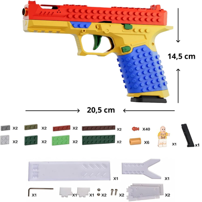 Pistola de Bloques con Cargador